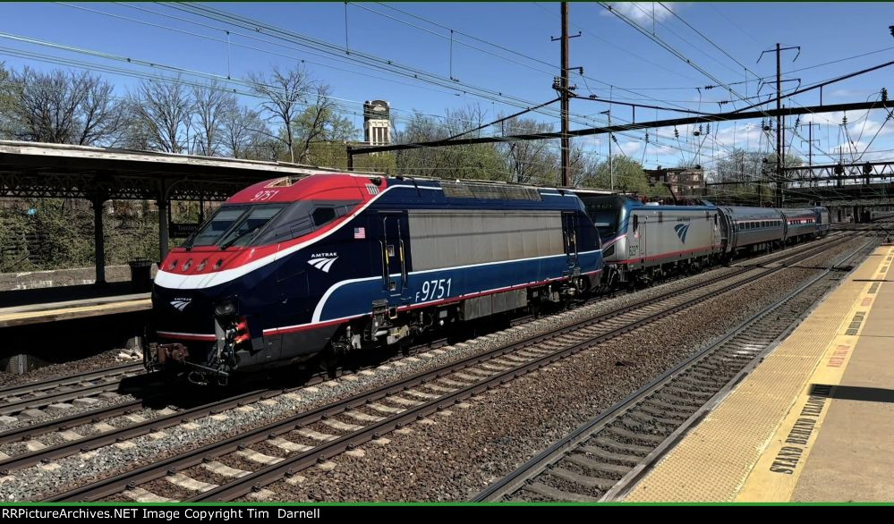 AMTK 9751, 623 day 2 of test train.